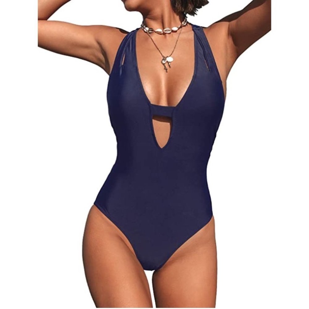 CUPSHE Women's My Destiny Cross One-Piece Swimsuit